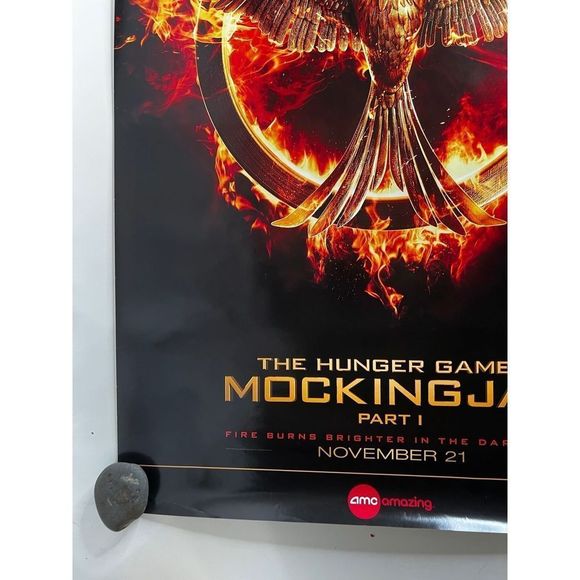 The Hunger Games Mockingjay Part 1 AMC Movie Poster 40" X 27" - Picture 5 of 8